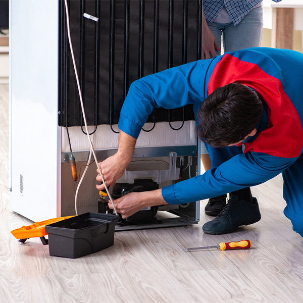 how much do you charge for refrigerator repair services in West Harrison